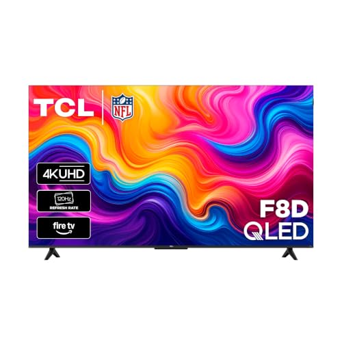 Image of TCL 55-Inch F8D Series 4K QLED Smart TV (55F8D, 2026 Model) with Dolby Vision HDR and Dolby Atmos, Game Accelerator 288 and VRR for Sports and Gaming | Fire TV, Alexa+, 120Hz Refresh, LED Backlighting