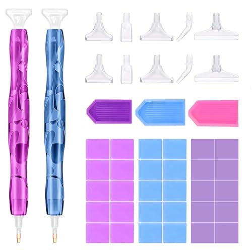 45 Stück Diamond Painting Stift Diamond Painting Zubehör Diamond Painting Stifte Diamond Painting Zubehör Stift Für DIY Diamantmalerei Stickerei Painting Craft Diamond Painting Pen Kits