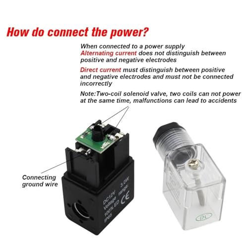 Électrovanne 4V210-08 24V haute précision, conception pneumatique supérieure 1/4" - 7