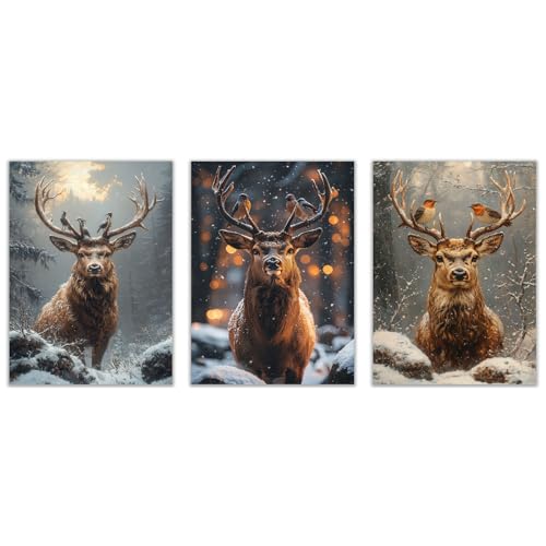 NEKAOEU(lJIE) 3Zbg NX}X ǃA[gG tHXgEB^[wWJ 킢NX}X~̃|X^[[NAzf[fR[VAv~AM[bvLoX ʐ^pl(x[W4)-30x45cmx3 z