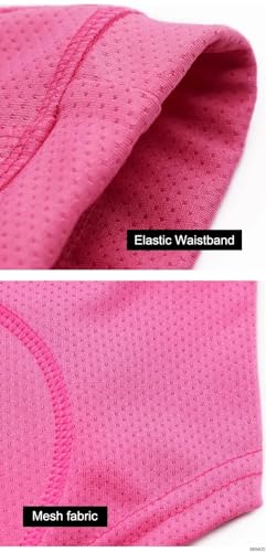 Short feminino de ciclismo 3D com malha respirável acolchoada em gel de BTT para ciclistas de bicicl