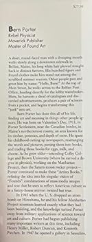 Hardcover Where to Go, What to Do, When You Are Bern Porter: A Personal Biography Book