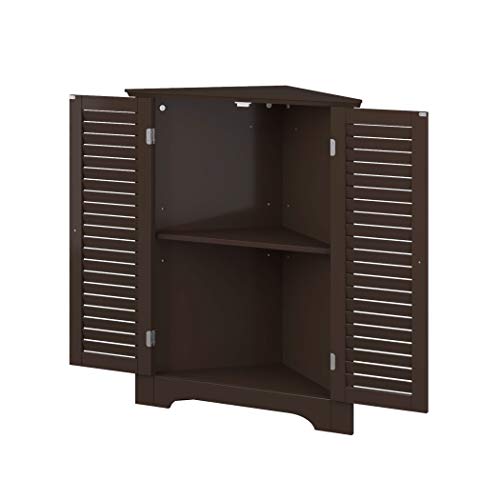 Riverridge Corner Cabinet, Espresso #TOP5