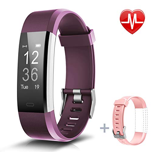 LETSCOM Fitness Tracker HR, Activity Tracker Watch with Heart Rate Monitor, IP67 Smart