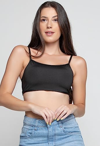 Top Cropped Costa Nua | Topper Cropped Costa Nua Modelo da Gringa Casual Fitness Sexy | Moda Feminin