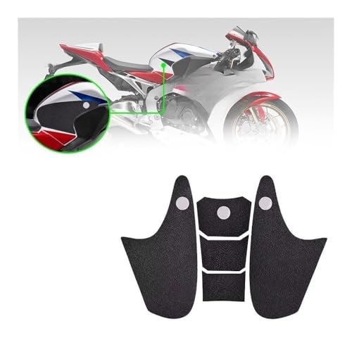 Protection réservoir moto CBR1000RR anti-glisse évite les rayures de genoux