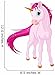 Wallmonkeys Baby Unicorn Wall Decal Peel and Stick Graphic (12 in H x 8 in W) WM15779