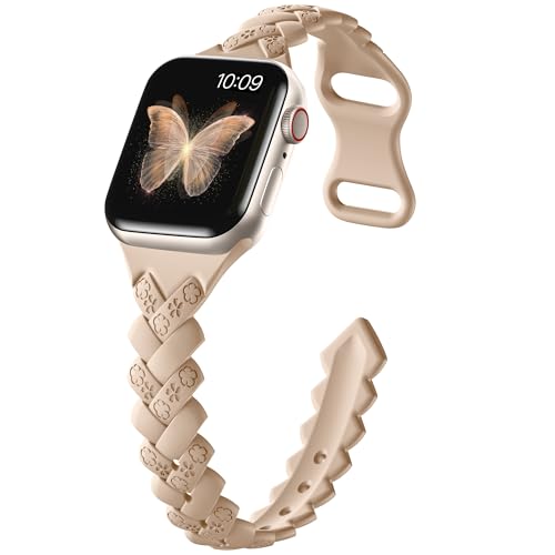 �X�����t�����[�o���h Apple Watch�o���h 38mm 40mm 41mm 42mm 44mm 45mm 46mm 49mm�ɑΉ� �\�t�g�V���R�� iWatch Ultra Series 11/10/9/8/7/6/5/4/SE 3/2/1�p