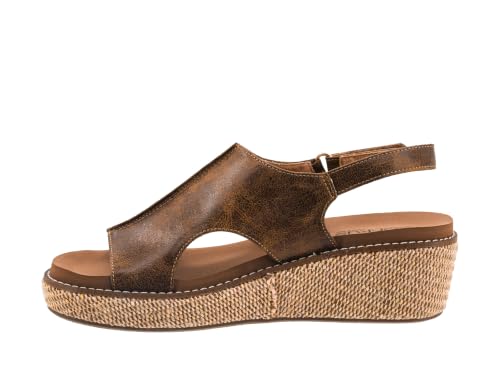 Image of Corkys Footwear Volta Wedge - Chic Elegance Meets All-Year Comfort with a 2-Inch Cork Heel and Marshmallow Insole for Stylish Everyday Wear and All-Day Comfort