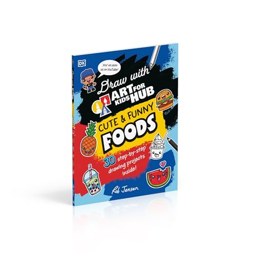 Draw with Art for Kids Hub Cute and Funny Foods - Image 9