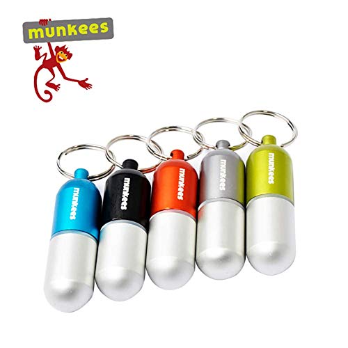 munkees Schlüsselanhänger wasserdichte Kapsel - 13,5 x 47 mm