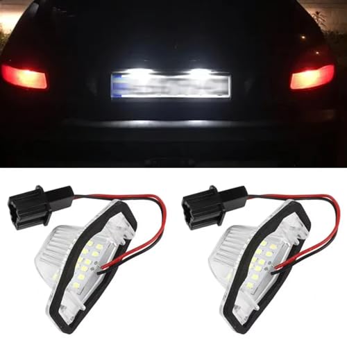 Iluminación matricula vehiculo compatible con CR-V evita fallos ITV 3