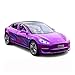 1:32 Per Tesla Model S Model 3 Model X Modello Di Auto In Lega Diecast In Metallo Veicoli Giocattolo Modello Di Auto Suono E Luce Giocattolo Per Bambini Regalo Modello di auto ( Color : 3 purple )