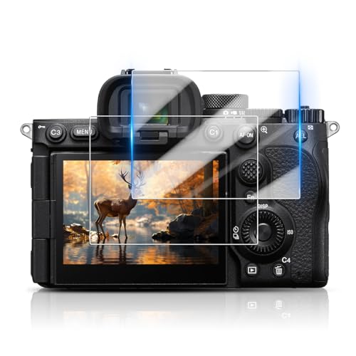 Eguoer �Ή� SONY a7V / a1II / a7RV / a9III ��p �t�B�����y2���Z�b�g ���YAGC���Ɏq �z �K���X�t�B���� �ی�t�B���� �t�� �����K���X �t���ی�t�B���� �d�x9H ��U�h�~ �w��h�~ �C�A�[�� �\��t���₷�� ��