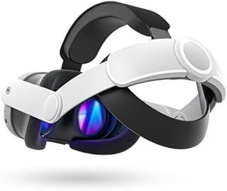 Maecker vr Pasek na Głowę Kompatybilny do Quest 3 Pasek na Głowę do Quest 3 Akcesoriów Wygodny Stabilny Pasek Elite