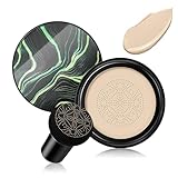 2026 New Mushroom Head Air Cushion CC Cream, Makeup Foundation for Older Women, Perfectfor Light/Medium Complexions, Full Coverage BB Cream Foundation for All Skin Types (Ivory)
