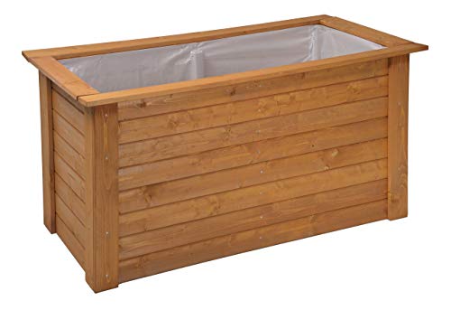 GASPO Hochbeet Gmünd, Kräuterbeet aus massivem Holz, Honig-imprägniert,...