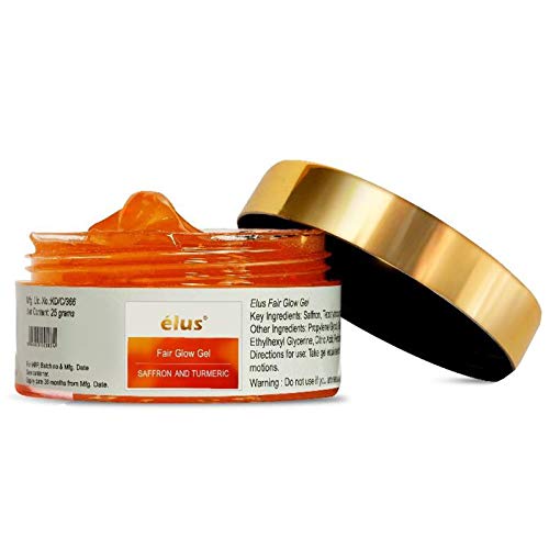 elus fair glow gel saffron & turmeric 25gram | The age-old secret of Saffron and Turmeric that let’s you be naturally you