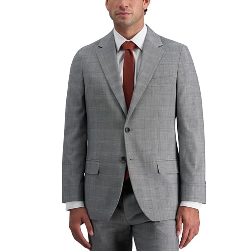 Haggar Men's JMH Tailored Fit Suit Separates - Pants and Jackets - 40 Regular Grey