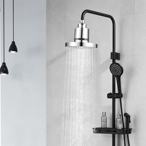 Filtre de douche en argent de qualité supérieure pour une eau douce - 7
