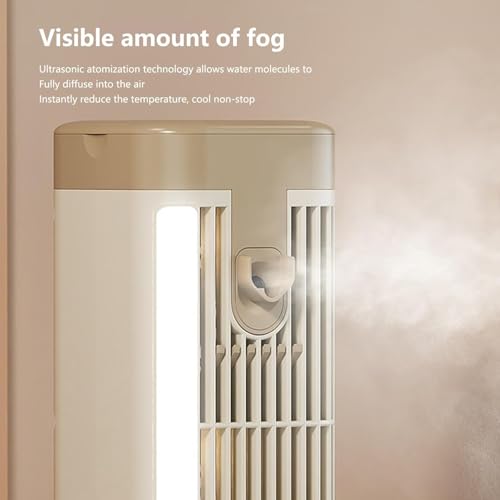 Ventilateur de table à brume fraîche pour camping voyage et plage - 8