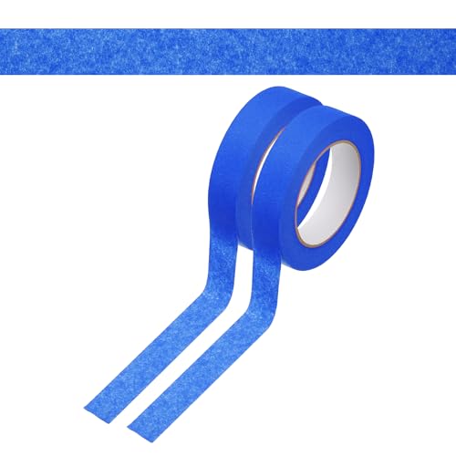 Image of PATIKIL 110Yards x 1 Inch Painters Tape, Painter's Tape Masking Tape Craft Tapes for Multi-Purpose Wall Painting DIY Artist Craft Arts Decoration Labeling, Blue
