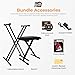 Roland FP-10 88-Key Digital Piano - Black Bundle with Adjustable Stand, Bench, Sustain Pedal, Instructional Book, Online Lessons, Instructional DVD, and Austin Bazaar Polishing Cloth