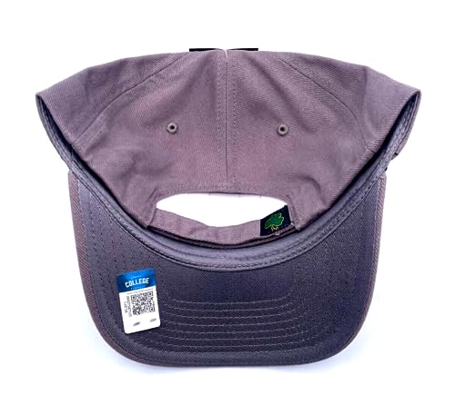 Gorra clásica logo Notre Dame ajustable bordado gris miniatura 3