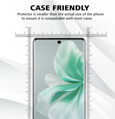 Image of Tempered Glass For Oneplus 12R 5G (6.78 Inch, Pack of 1) Advanced UV Curved Screen Protector Guard, Case Friendly with installation kit & Guide
