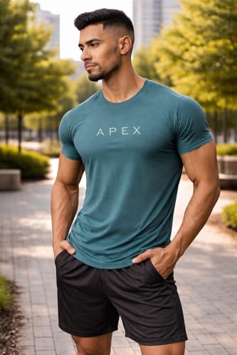 Image of 3Colours RGB Polyester Quick-Dry Sport T-Shirt, High-Performance-APEX