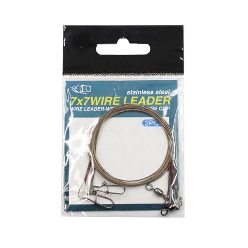Cable líder de pesca de acero inoxidable 70cm 30kg