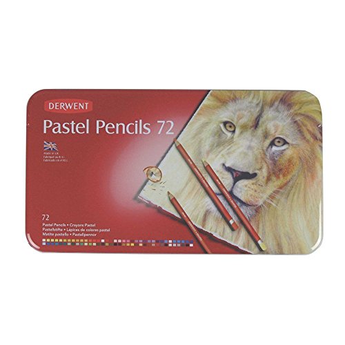 Amazon | Derwent 72 Pastel Pencil Metal Tin Set by Derwent