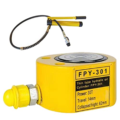 Herkules Hydraulikzylinder 8t – Hub 495mm, Mit Doppelpumpe, Für Werkstattkran & Wagenheber