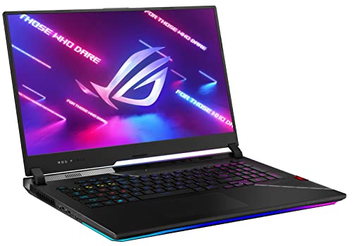 CUK ROG Strix Scar 17 Gaming Laptop (NVIDIA GeForce RTX 3080, Intel 14-Core i9-12900H, 32GB RAM, 1TB NVMe SSD, 17.3' WQHD 240Hz 3ms IPS, Windows 11 Home) Gamer Notebook Computer (Made_by_ASUS)