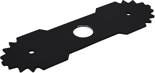 Miniatura 7 de 638006008 Cuchilla de bordeadora con dientes de 8-58 pulgadas de longitud compatible con Ryobi Edger RY13050 RY15518 RY13050A RY40030 compatible con
