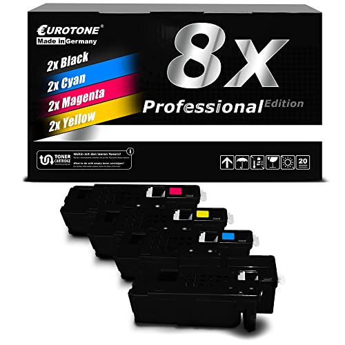 Toner compatible Dell C1660w EuroPro XXL remplace 593-11131 pour éliminer les pannes d'encre