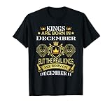 Photo Gallery kings are born on dicembre 11th birthday men boy kid tee maglietta Photo Gallery kings are born on dicembre 11th birthday men boy kid tee maglietta
