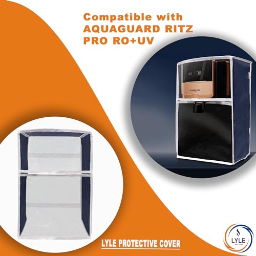 Image of Water Purifier Cover Compatible with Aquaguard Ritz Pro 2X RO+UF+Copper - Waterproof, Dustproof, Oil & Stain Resistant