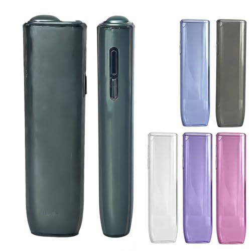 HOREJIA�J�o�[ iqos�C���}�����ɓK������P�[�X iluma i one�Ή� TPU�����J�o�[ �A�C�R�X�ɓK������C���} i�����p�̃P�[�X �����^ ���y�� �{�_���ی� ��̌^ (�O���[)