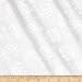 Santee Print Works Tone On Tone Dots & Flowers White/White Fabric by The Yard, White/White