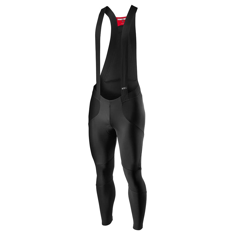 CASTELLI 4520522-010 SORPASSO ROS BIBT. Cycling bib shorts Men's BLACK Size XXXL