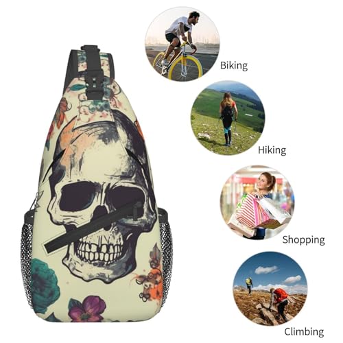 Bolso cruzado pequeño tipo sling para senderismo miniatura 6
