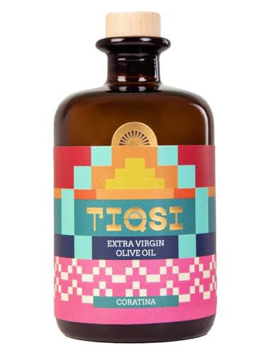 TIQSI Aceite de oliva extra virgen 500ml botella