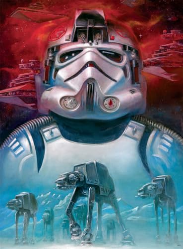 Buffalo Games - Star Wars - Fine Art - at-at Pilot - 1000 Piece Jigsaw Puzzle for Adults - Challenging Puzzle Perfect for Game Nights - Finished Size...