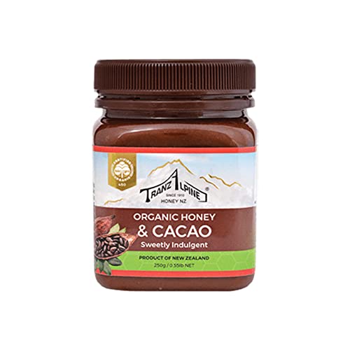 Miel Orgánica Tranzalpine con Cacao 8.8 oz miniatura 1