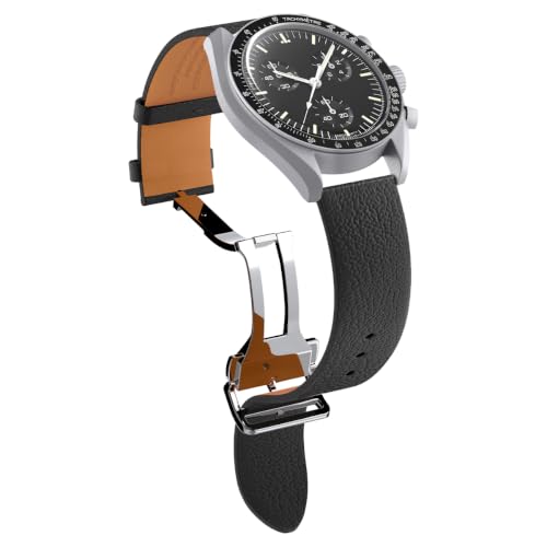 Image of Spigen Enzo Strap Band for Samsung Galaxy Watch7(44mm /40mm), Watch FE(40mm), Watch6 /5 /4(44mm /40mm), Watch6 Classic(47mm /43mm), Watch5 Pro(45mm), Classic Style - Black