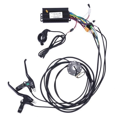 E-Bike Umbausatz 24 Zoll 36V 500W Elektrofahrrad Hinterrad Motor Conversion Kit 30-35km/h LCD-Anzeige Fahrrad Nachrüstsatz mit 5 Einstellbare Geschwindigkeiten