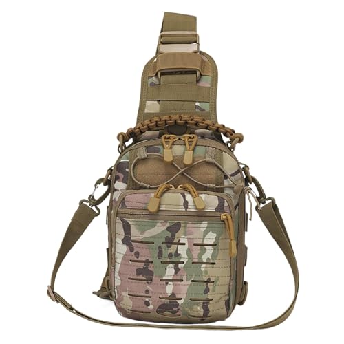 Sac à poitrine homme pour le sport et les trajets urbains sous la pluie