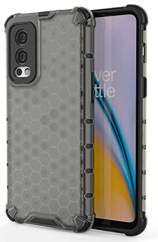 Image of Glasgow Back Case Cover Compatible with OnePlus Nord 2 5G (Stylish Design) - Black