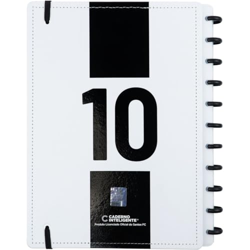 Caderno Inteligente, Grande, Santos, 215x280 mm, 80 folhas